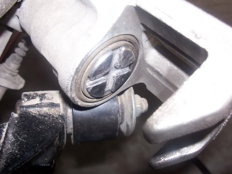 Compress rear brake caliper honda accord #6